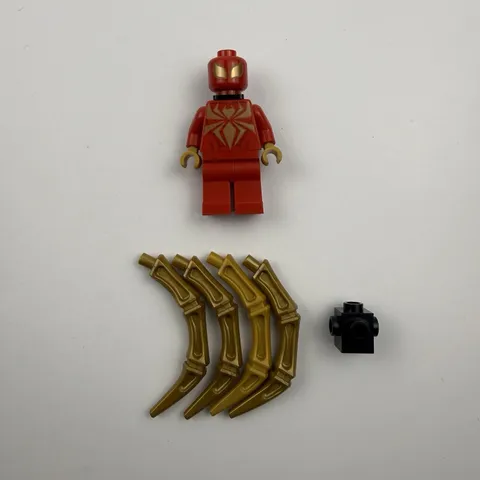 LEGO Marvel Iron Spider Minifigure 76037 Spider-man Sh0193 Sh193 
