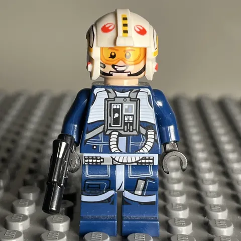 LEGO STAR WARS Minifigure Y-Wing Rebel Pilot sw0801 Minifig Minifigure - 3J