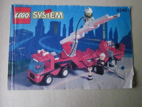 Lego System Building Instructions Instruction 6340