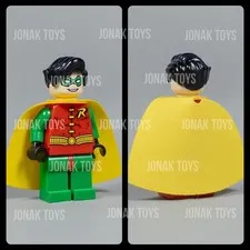 LEGO Batman 1 2006 Robin Custom Minifigure *HAIR INCLUDED!* Bat009 (7783)