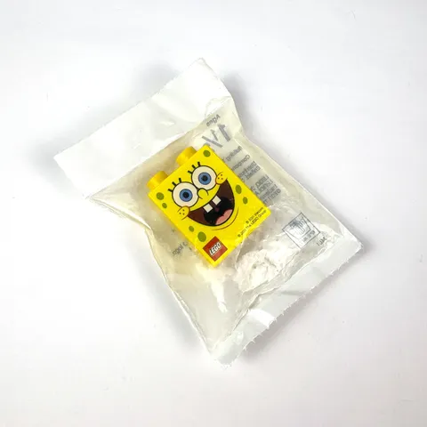 Lego Store Master Builder Event Duplo 1x2x2 Sponge Bob Promo Brick 2011
