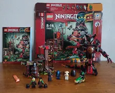 Used LEGO NINJAGO Dawn of Iron Doom 70626 In 2017 Retired Comp W/Manual & Box