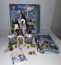 LEGO 41154 Disney Princess Cinderella's Dream Castle Set With Box Instructions