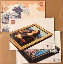 LEGO Art Instruction Booklets LOT of 3