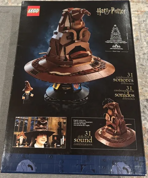 Lego Harry Potter Talking Sorting Hat 76429 New Sealed In Box