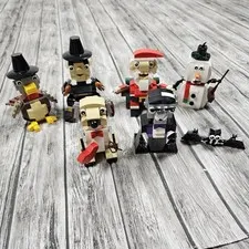 Lot Of 6 LEGO Seasonal: Holiday 40204 40093 40203 40201 40206 40091 Complete