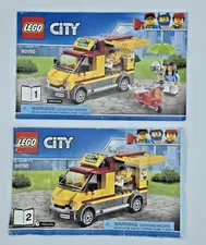 Lego City 60150 City Pizza Van 2017 Instructional Manuals Only 1 & partial 2