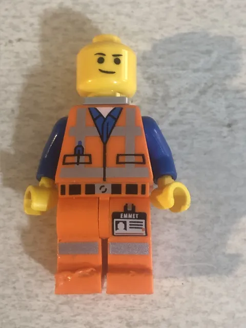 Lego Movie Emmett Mini-fig Action Figure Toy Minifig L2