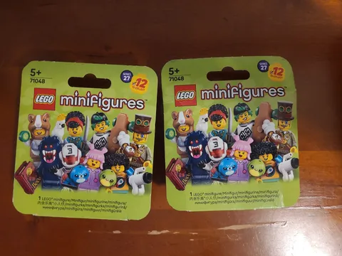 Lego series 27 lot of jetpack racer and pterodactyl costume 2 mib minifigures