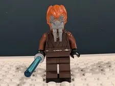 Lego Star Wars Plo Koon Dark Brown Robe sw0538 AV-7 Anti-Vehicle Cannon 75045