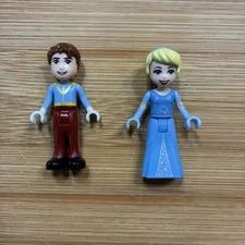 Lego 41154 Disney Cinderella Prince Charming Minifigures Dp008 Dp009 Castle
