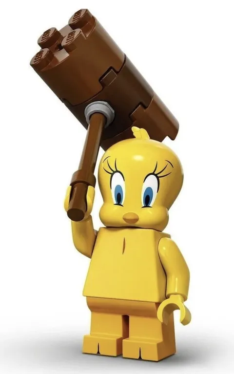 New Lego Minifigure Looney Tunes Series, Tweety Bird 71030