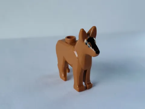 Lego Dog Minifigure Alsatian German Shepherd Animal 92586pb01 City Police Town