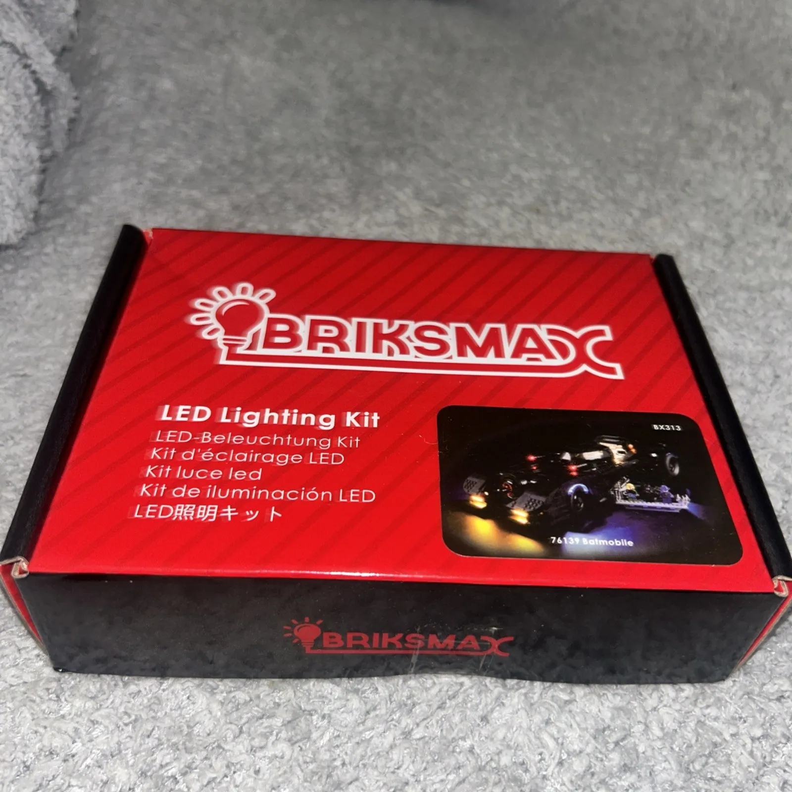 Lego Batman Car LED light up kit Briksmax New sealed