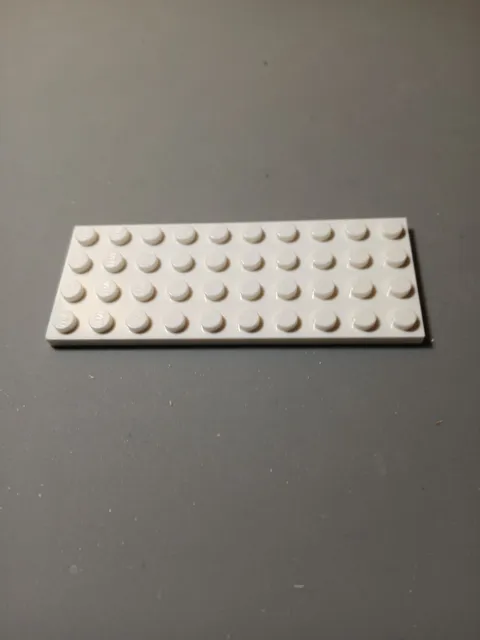 3738# NEW Genuine Lego 3030 Plate 4 X 10 White  ,  combined shipping