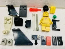 Vintage LEGO lot of parts, accessories, & figure