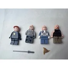 LEGO Minifigure Lot Ninjago Star Wars Style Figures with Katana and Shuriken