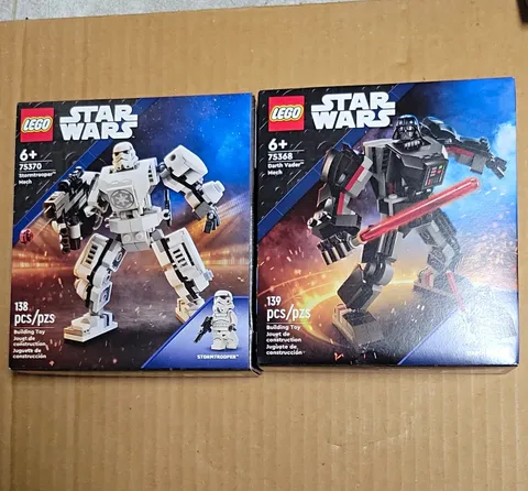 LEGO Star Wars 75368-75370 Darth Vader & Stormtrooper Mech Lot 6+ 138-139pc