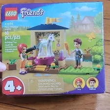 LEGO Friends 41696 Pony-Washing Stable Learn to Build 60 pcs Mia Daniel 4+
