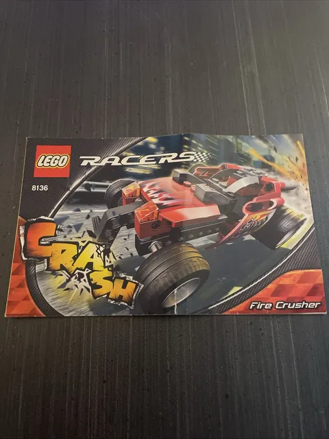 Lego Instructions ONLY Fire Crusher Set 8136 Ins. 5