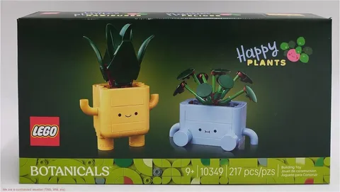 LEGO Botanicals Happy Plants Toy for Kids 9+ 10349 SEE DETAILS