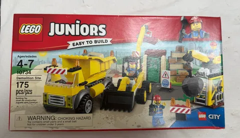 Lego 10734 City Juniors Demolition Site 2017 - Brand New Sealed