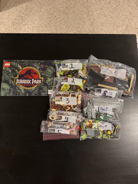LEGO Jurassic Park T-Rex Breakout 76956 USED