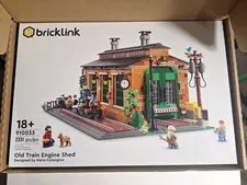 Lego Bricklink Designer Program Old Train Engine Shed 910033 - sealed