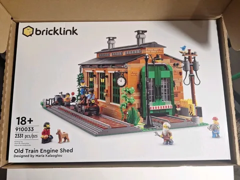 Lego Bricklink Designer Program Old Train Engine Shed 910033 - sealed