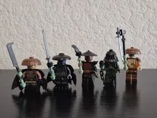 Lego Ninjago Forbidden Five Minifigure Lot Of 5 Nokt Drix Rox Kur Zarkt