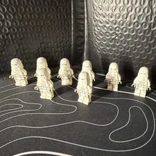 LEGO Star Wars Snowtrooper Minifigure Lot x8 