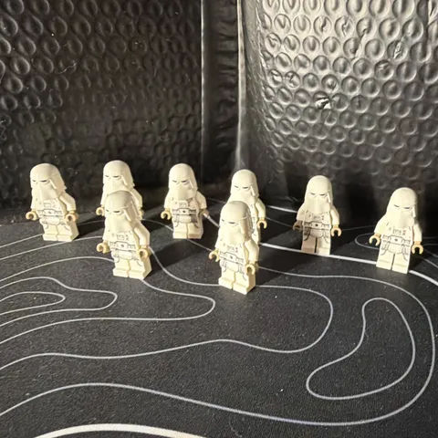 LEGO Star Wars Snowtrooper Minifigure Lot x8 