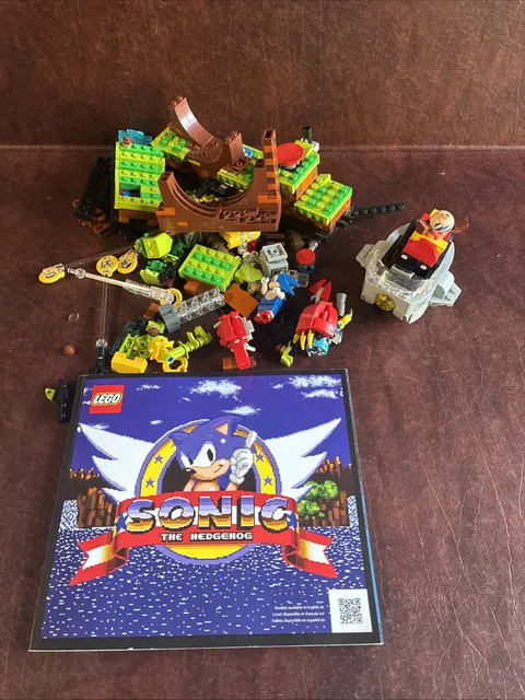 LEGO Ideas: Sonic The Hedgehog Green Hill Zone (21331) WITH MANUAL Complete