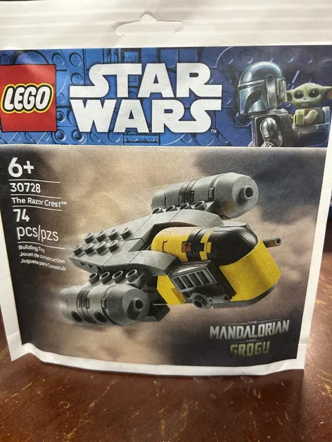 LEGO Star Wars 30728 Razor Crest Mini Build Mandalorian Ship 74 Pcs Set  NEW
