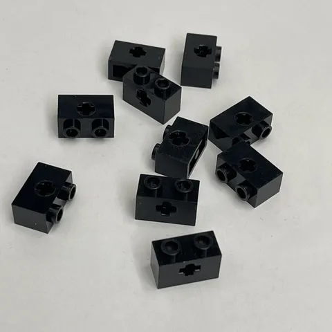 Lego 32064 Black Replacement Parts Pieces Lot of 10