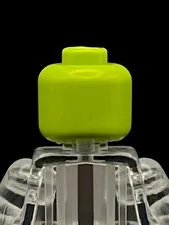 Lego Minifigure Head Short Shot Misprint Prototype Factory Error Mold Test