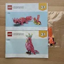 Rebuild The World Lego Manual Creator (31170) Lot 2 + Additional parts