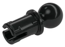 Lego NEW TECHNIC PIN Black with Friction Ridges and Tow Ball Part 6628 D828