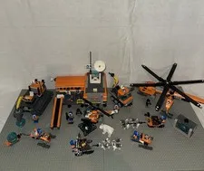 LEGO CITY: Arctic Base Camp (60036) + (60032, 60033, 60034) 99% Complete