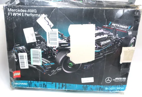 LEGO Technic 42171 Mercedes AMG F1 W14 E Performance INCOMPLETE