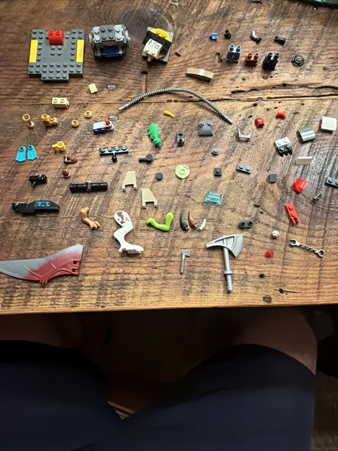Bulk Loose Legos, Random Lot, Over 3 Pounds