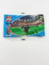 Lego Coca-Cola Soccer Goalie/ Keeper Japan 2002 Very Rare Minifigure New Poly