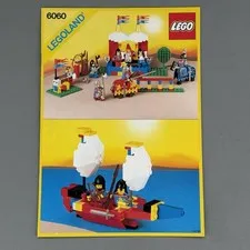 Lego Castle Knight's Challenge (6060) Instruction Booklet ONLY