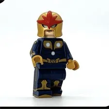 LEGO custom marvel nova minifigure. by manos. New!!