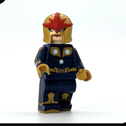 LEGO custom marvel nova minifigure. by manos. New!!