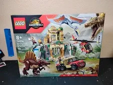 LEGO Jurassic World Spinosaurus Quetzalcoatlus Air Mission 76976