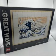LEGO ART 31208 - HOKUSAI -LA GRANDE ONDA DI KANAGAEA-THE GREAT WAVE OFF KANAGAWA