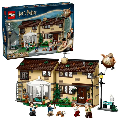 LEGO Harry Potter 76451 Privet Drive Aunt Marge's Visit Building Set New