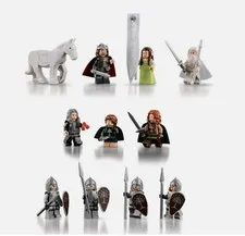 LEGO Icons Lord of the Rings: Minas Tirith 11377 mini-figs ONLY EXCLUSVE NEW!
