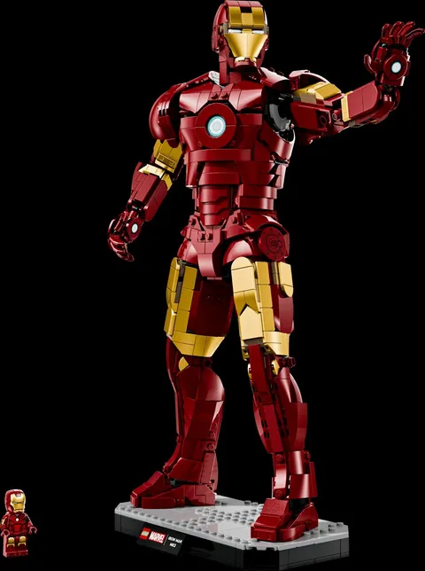 GENERIC Marvel 76344 Iron Man Mark 3 Collectors' Edition 1297 Pieces| No Box